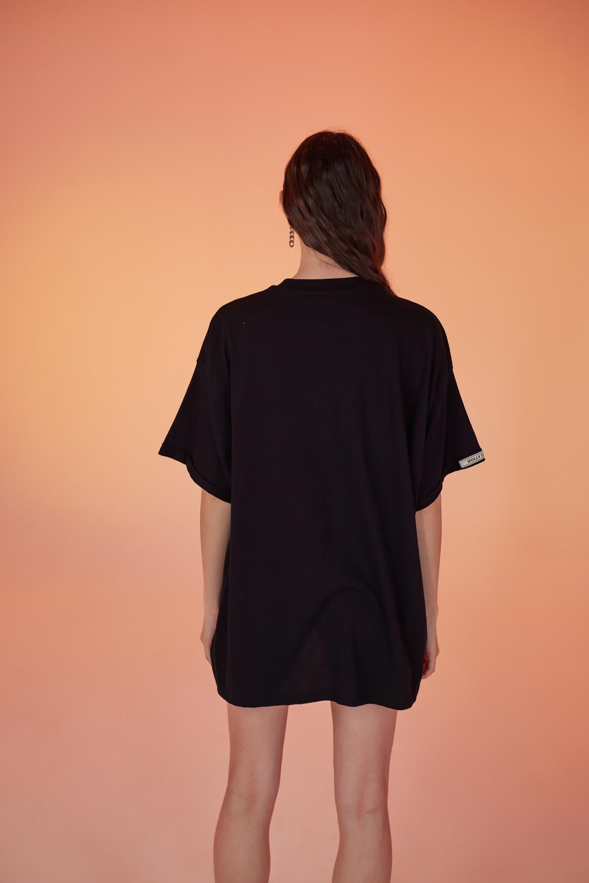 Lure Oversize Tshirt Siyah