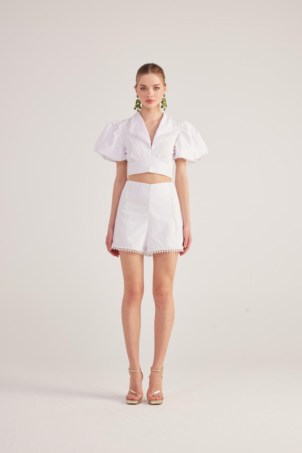 Fairy Şort Beyaz Beyaz L