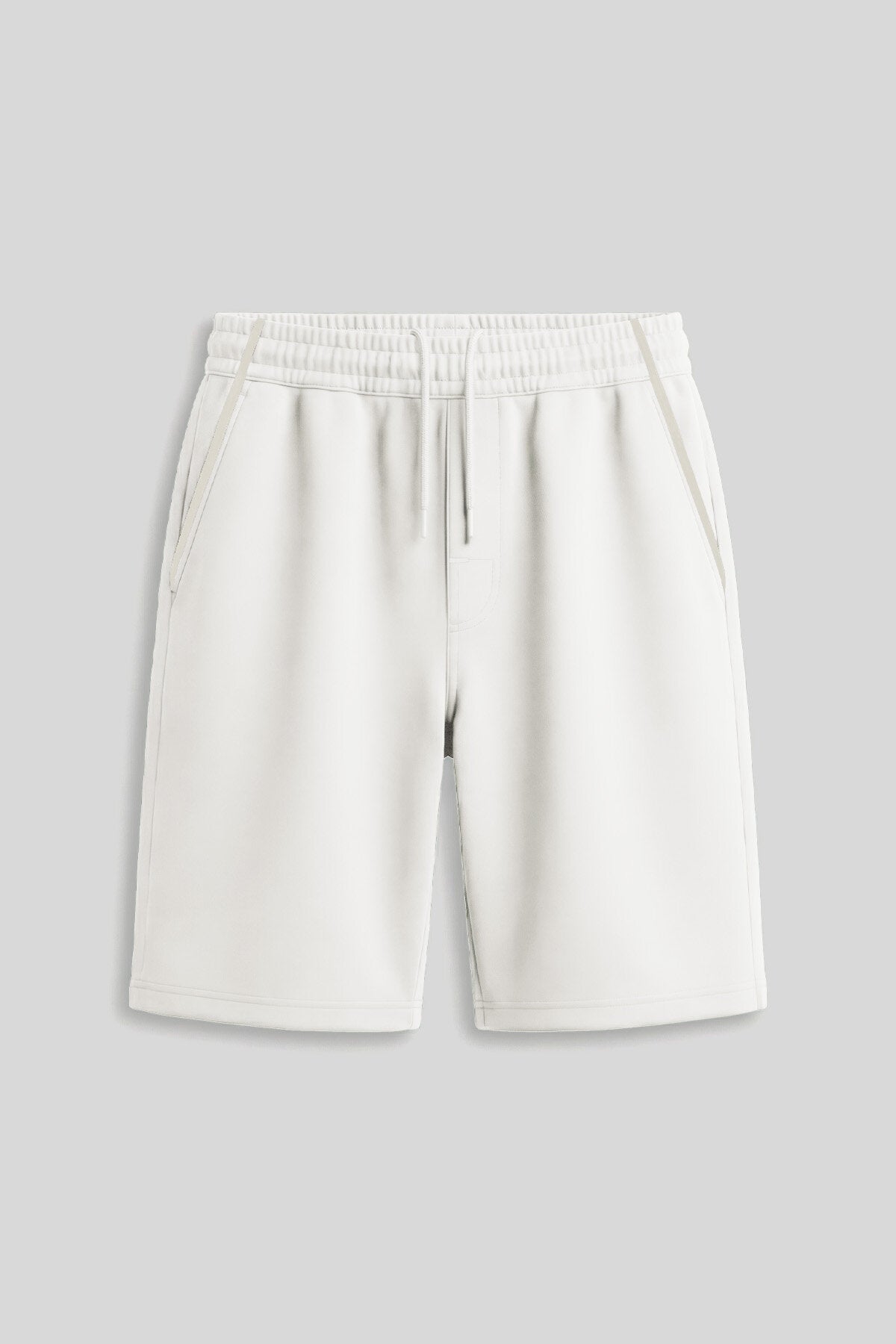 Ekru Standart Fit Basic Erkek Çocuk Şort - 11284