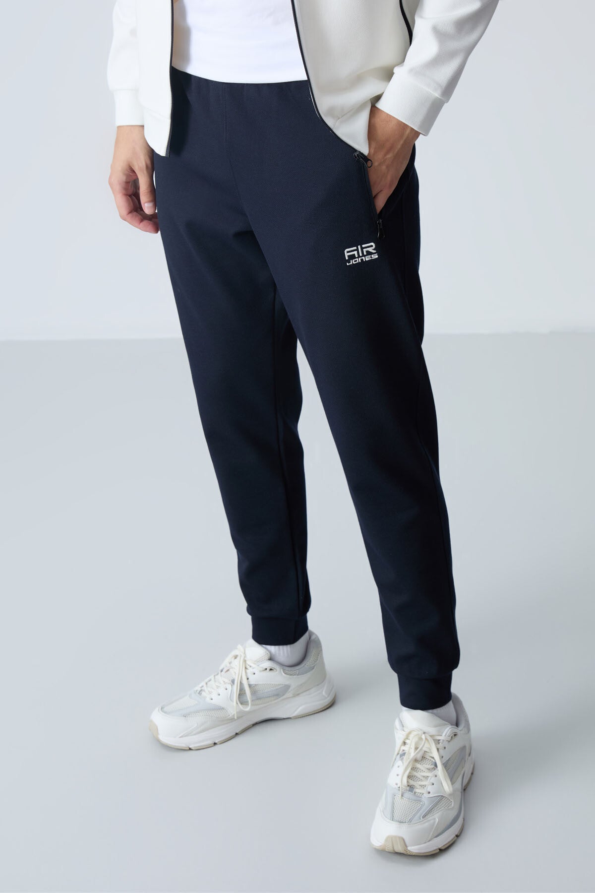 Hugo Ekru - Lacivert Jogger Erkek Eşofman Takım - 85198