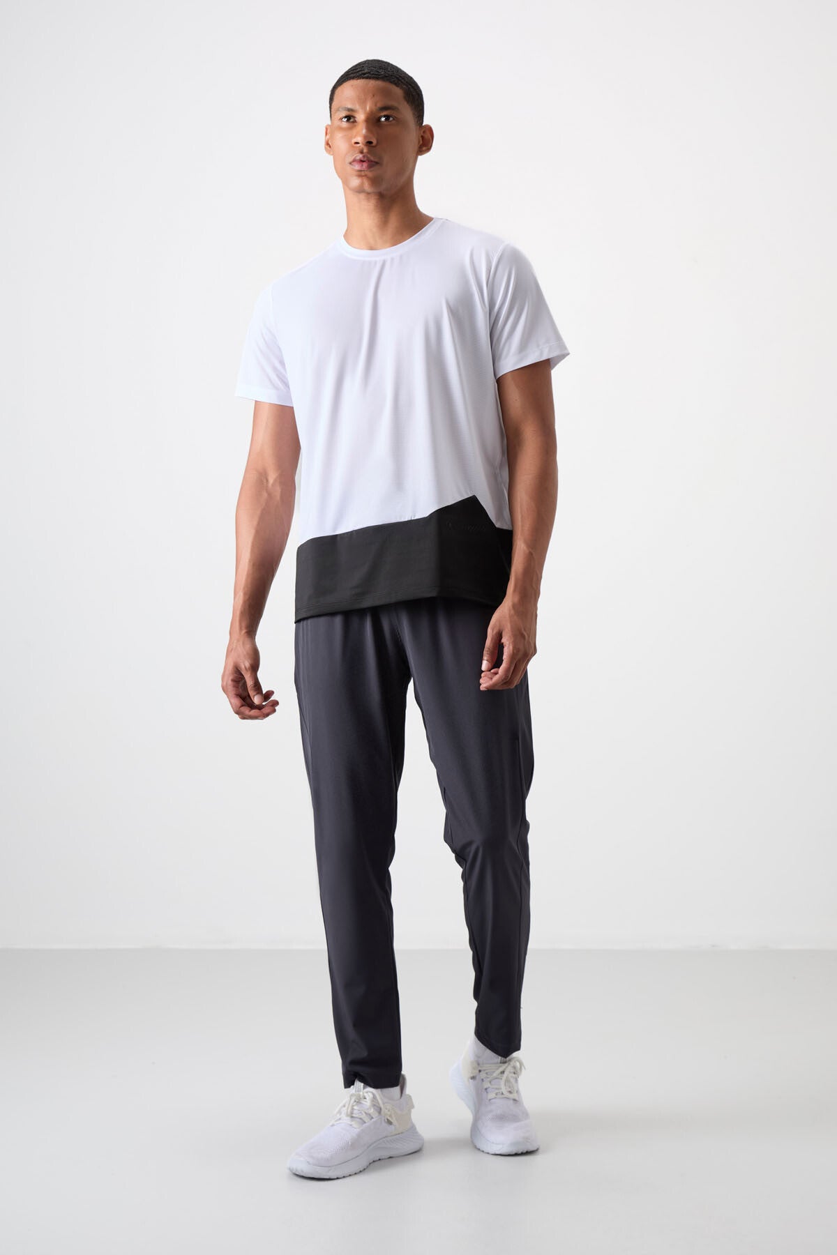 Antrasit İnce Yumuşak Comfort Fit Erkek Eşofman Alt - 82119