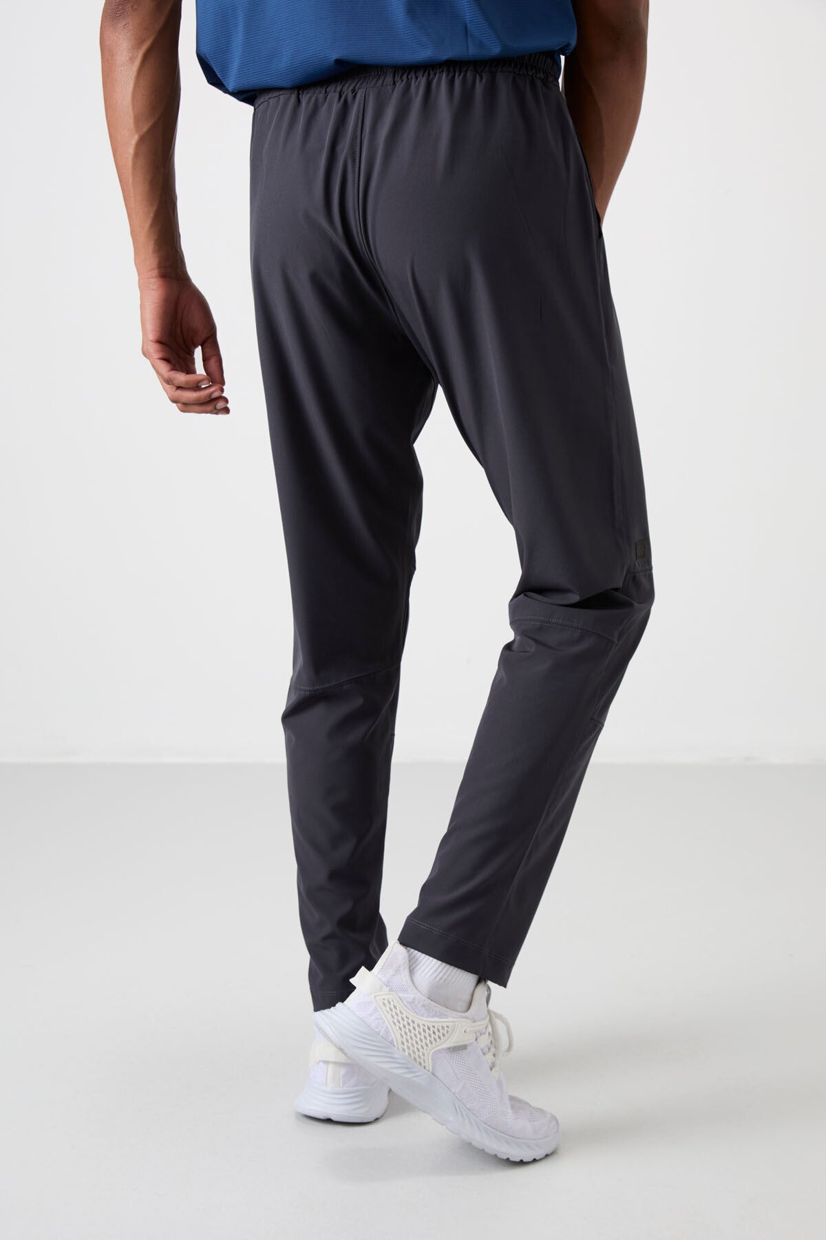 Antrasit İnce Yumuşak Comfort Fit Erkek Eşofman Alt - 82120