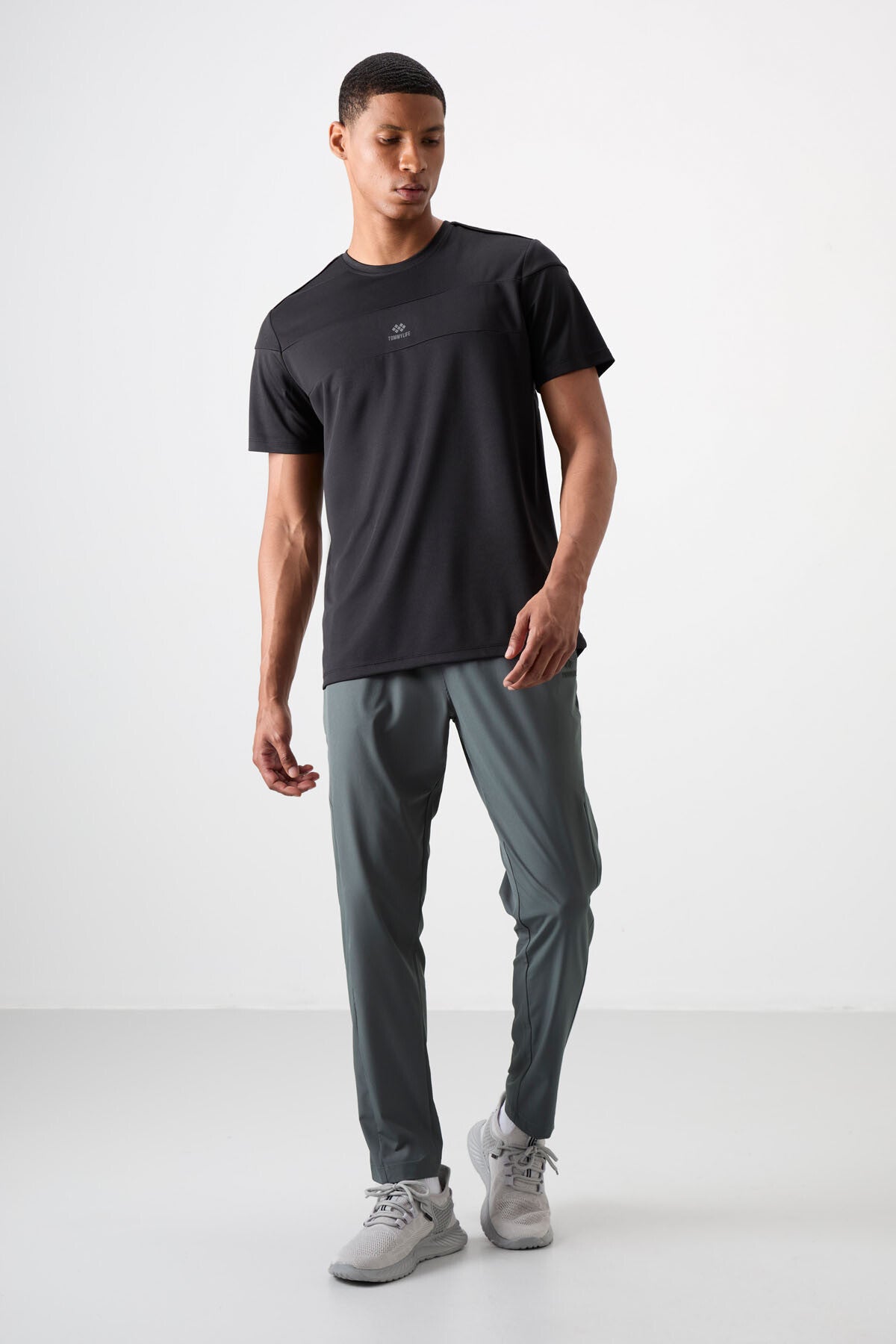 Haki İnce Yumuşak Comfort Fit Erkek Eşofman Alt - 82119