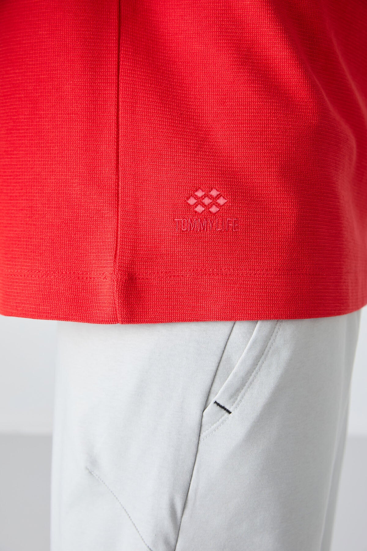 Fiesta Pamuklu Kalın Yüzeyi Dokulu Oversize Fit Basic Erkek T-Shirt - 88335