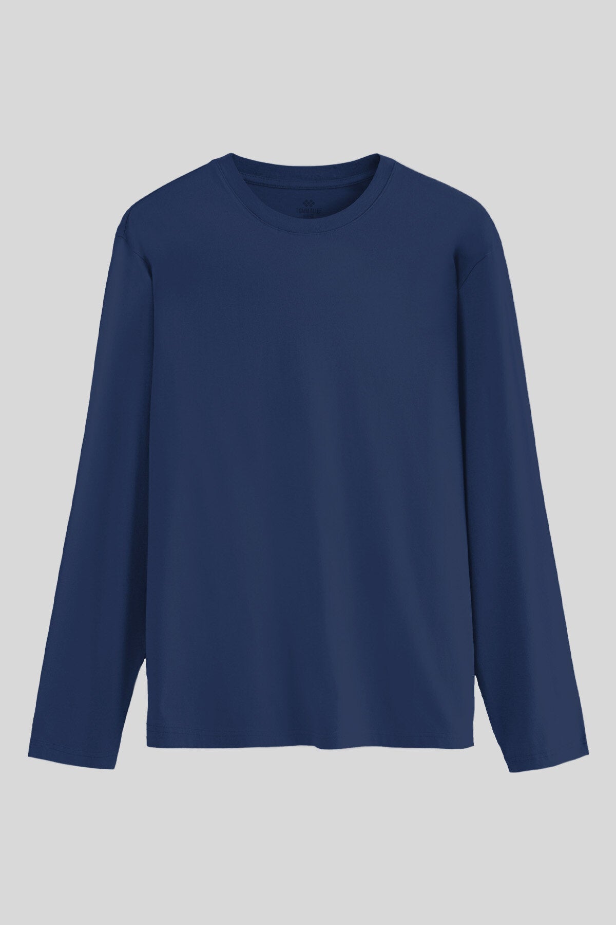 İndigo Standart Fit Basic O Yaka Uzun Kollu İnce Erkek T-Shirt - 87997