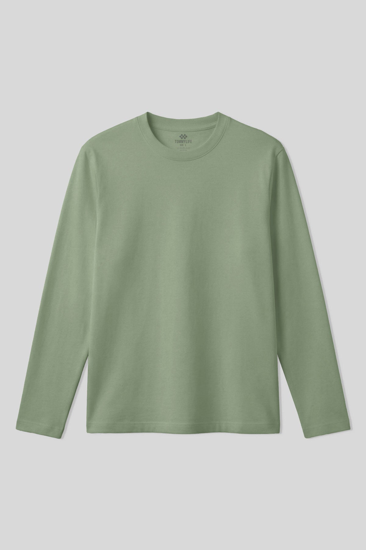 Kaktüs Standart Fit Basic O Yaka Uzun Kollu İnce Erkek T-Shirt - 87997