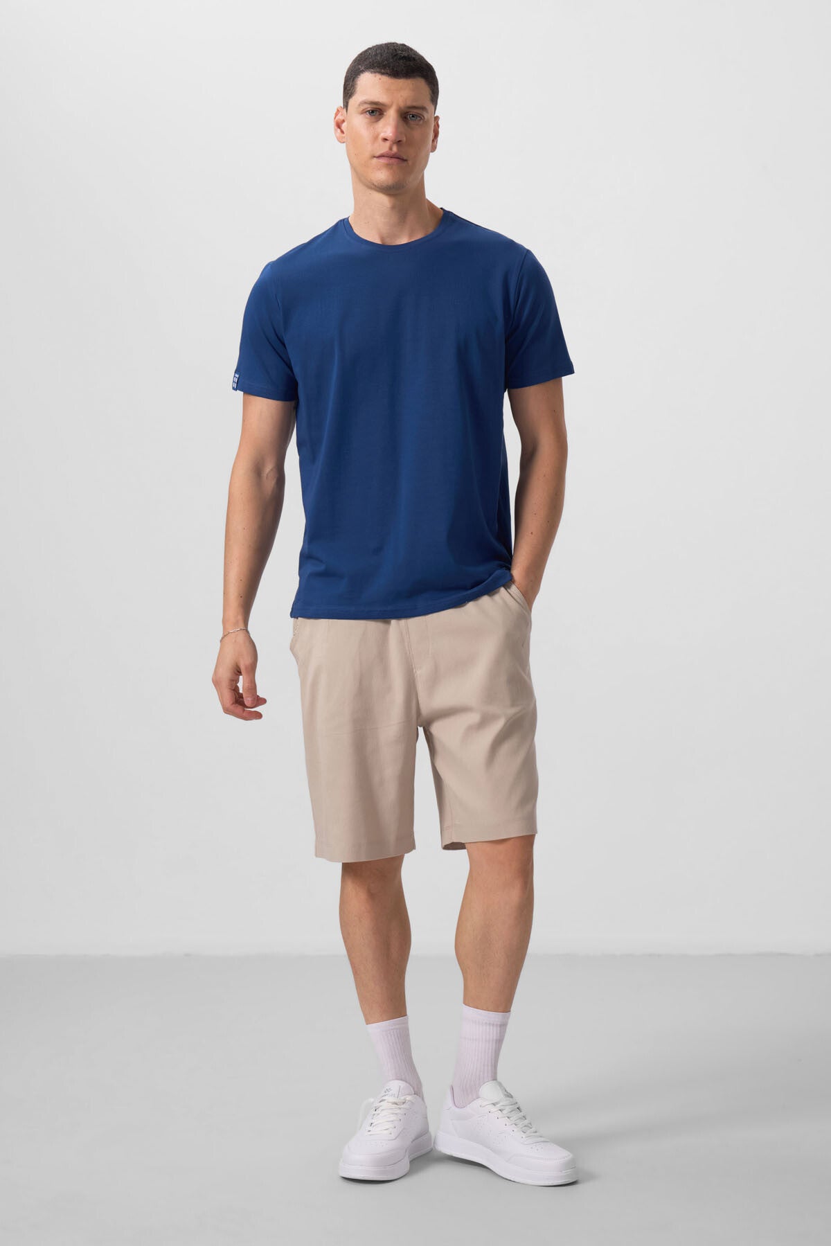 Parlament Erkek Basic Kısa Kol Standart Kalıp O Yaka T-shirt - 87911