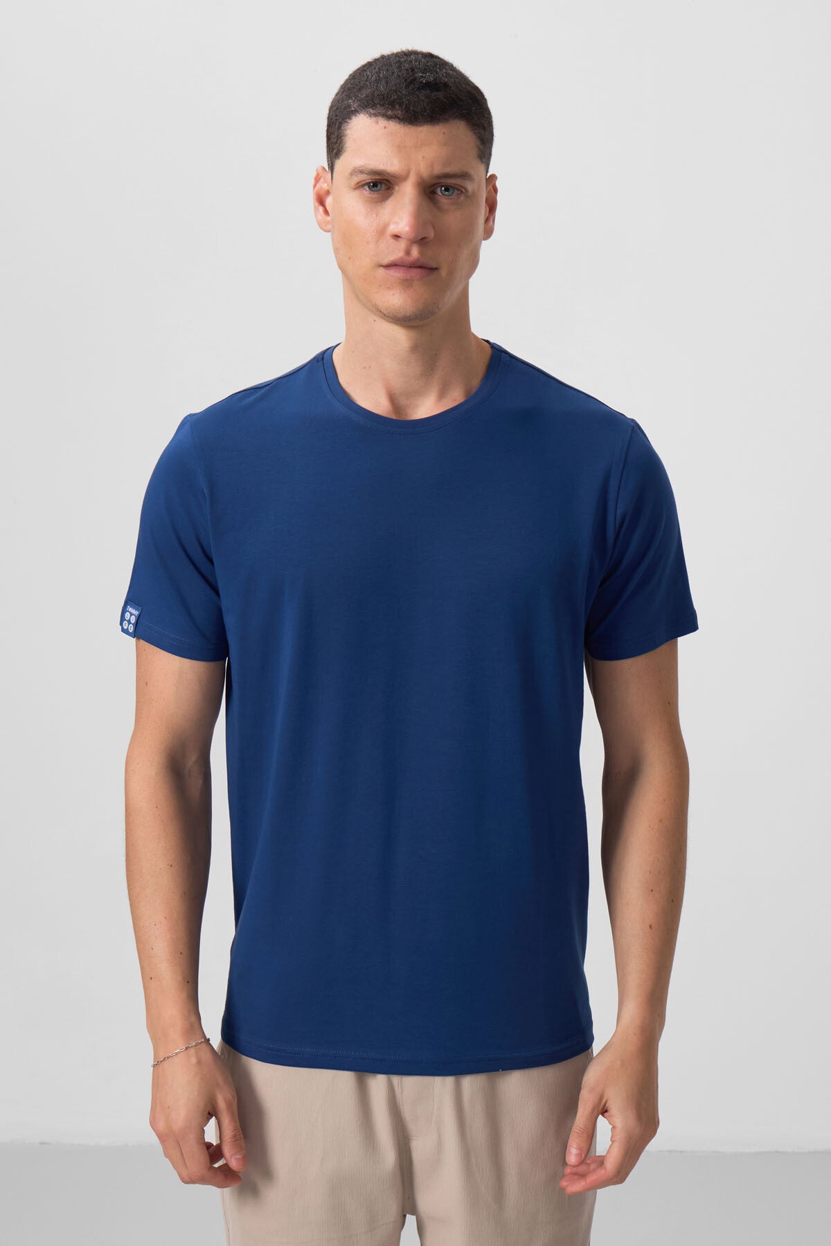 Parlament Erkek Basic Kısa Kol Standart Kalıp O Yaka T-shirt - 87911