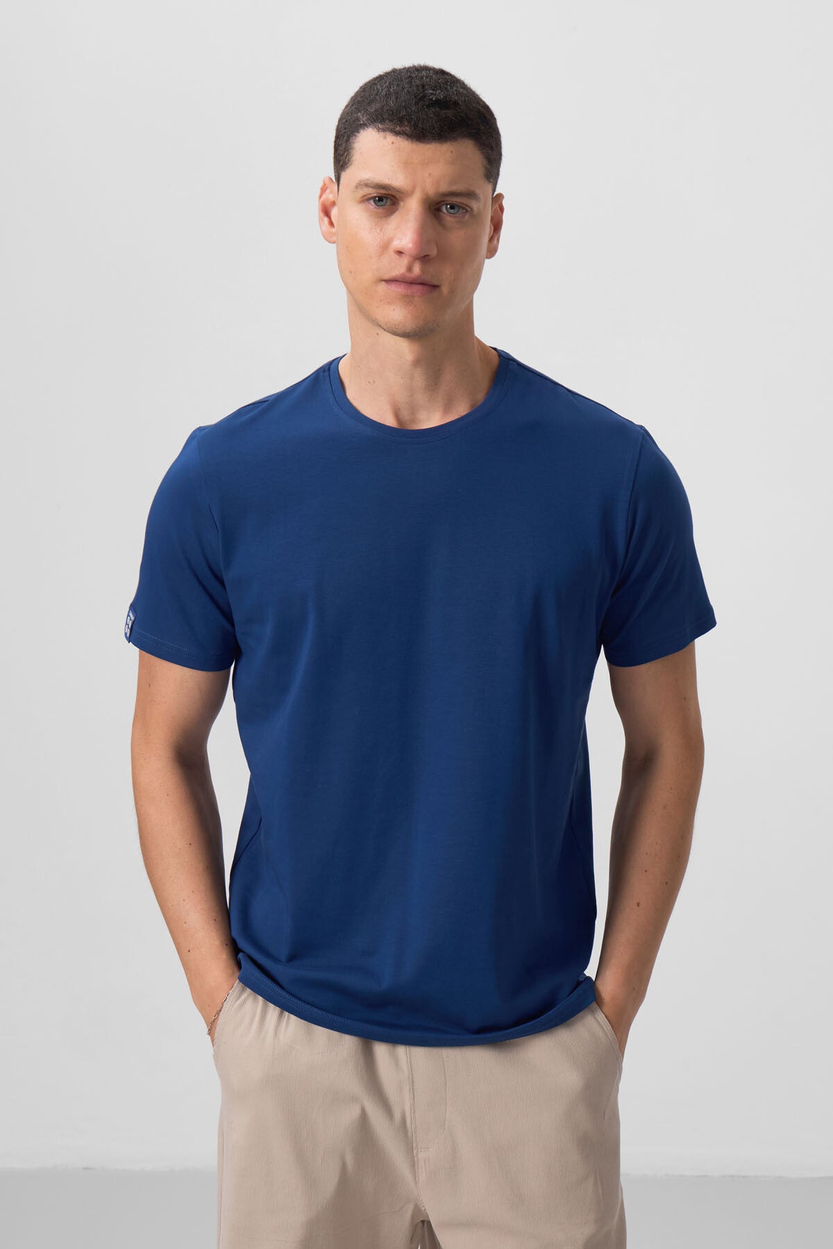 Parlament Erkek Basic Kısa Kol Standart Kalıp O Yaka T-shirt - 87911