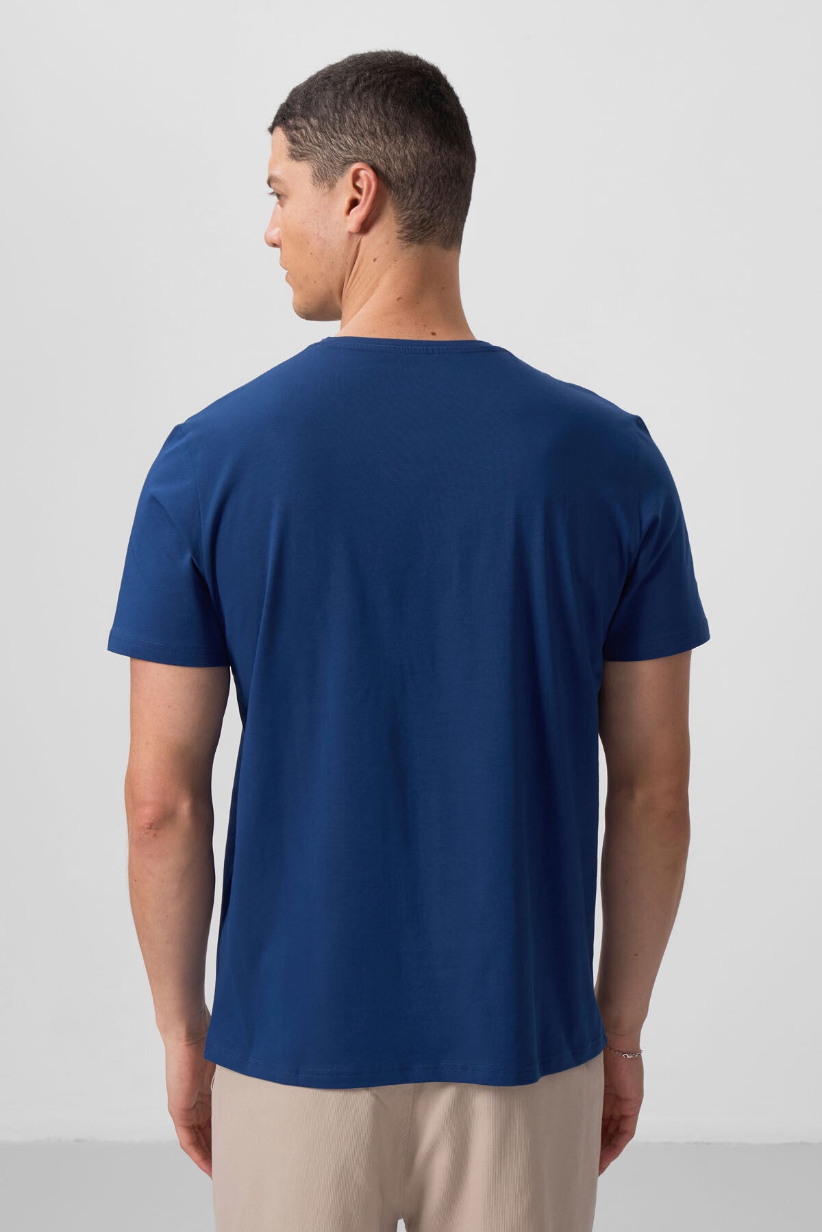 Parlament Erkek Basic Kısa Kol Standart Kalıp O Yaka T-shirt - 87911