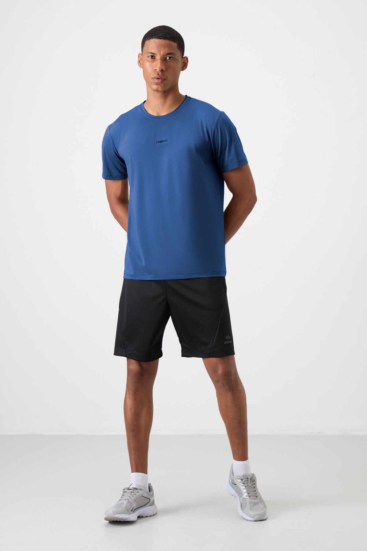 Parlament Nefes Alan Dokulu İnce Esnek Standart Fit Erkek Performans T-Shirt - 88384