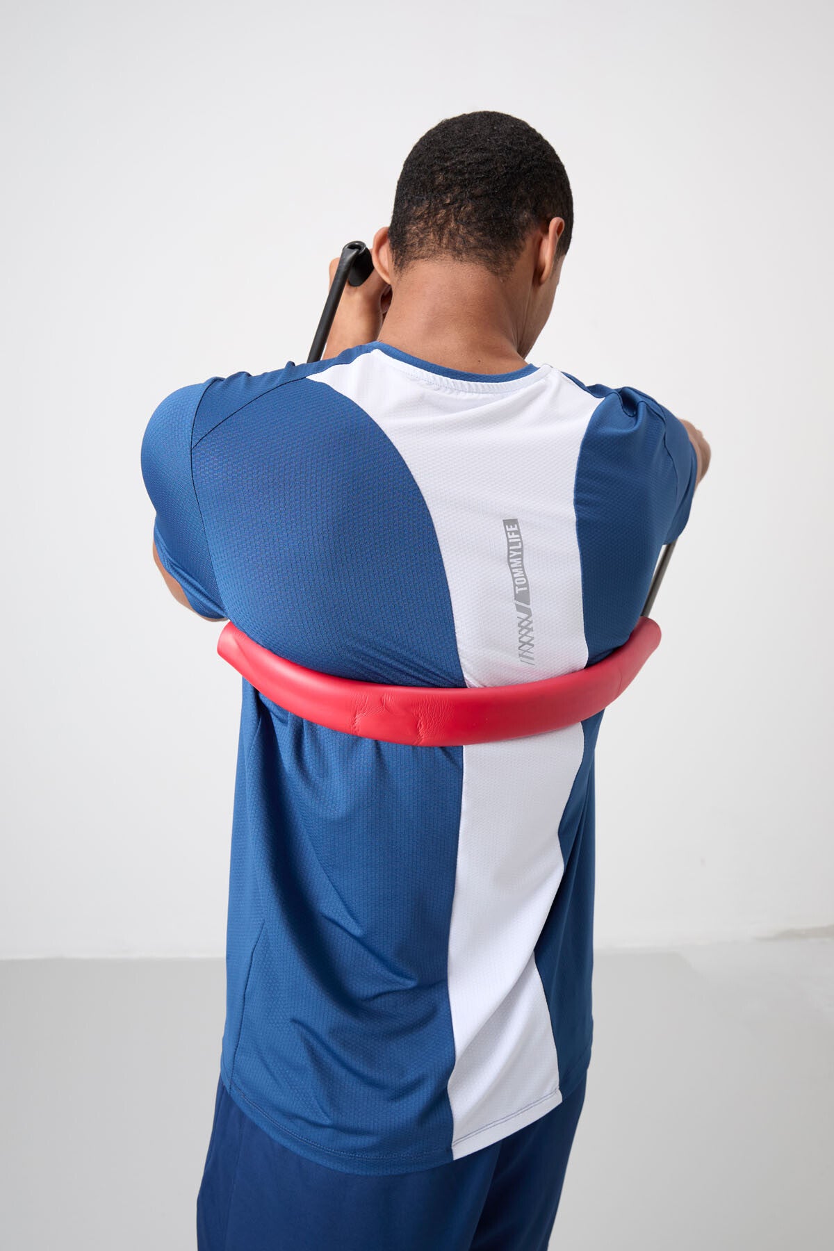 Parlament Nefes Alan Dokulu İnce Esnek Standart Fit Erkek Performans T-Shirt - 88387