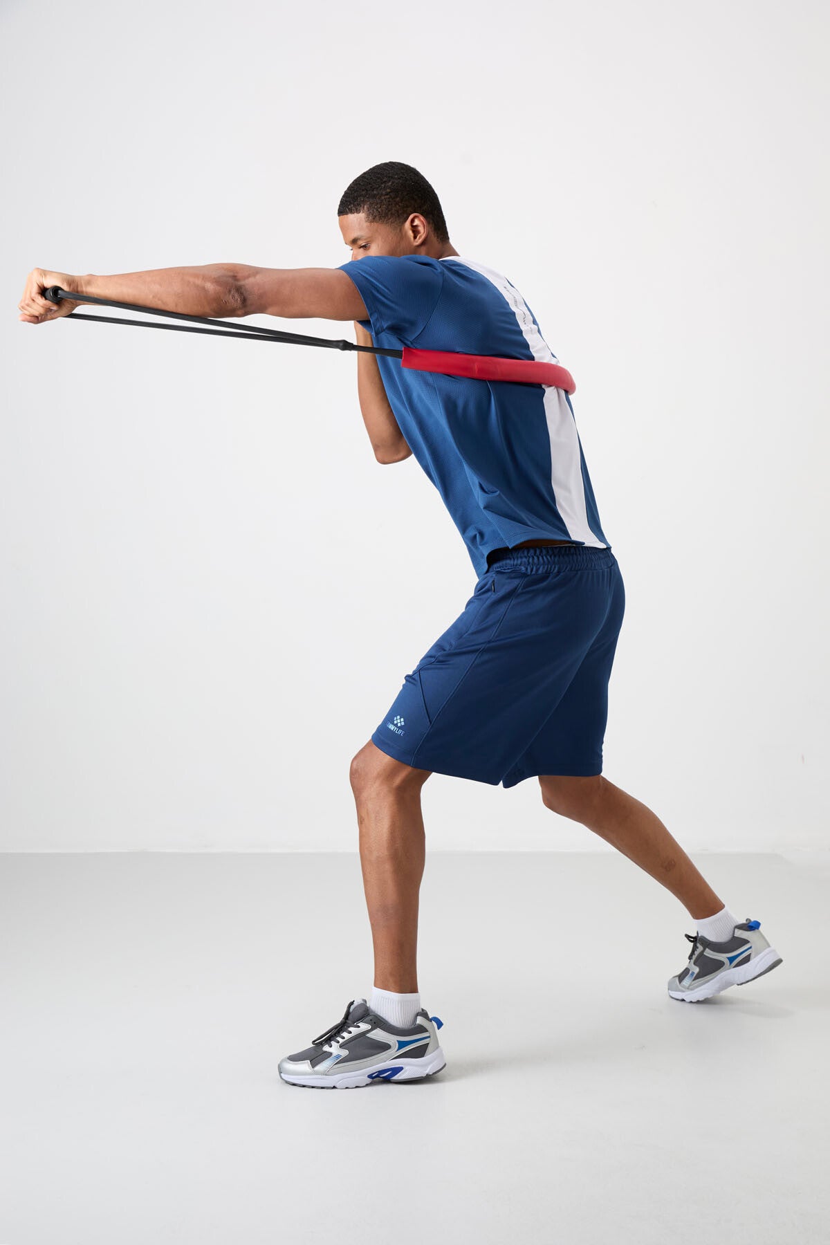 Parlament Nefes Alan Dokulu İnce Esnek Standart Fit Erkek Performans T-Shirt - 88387