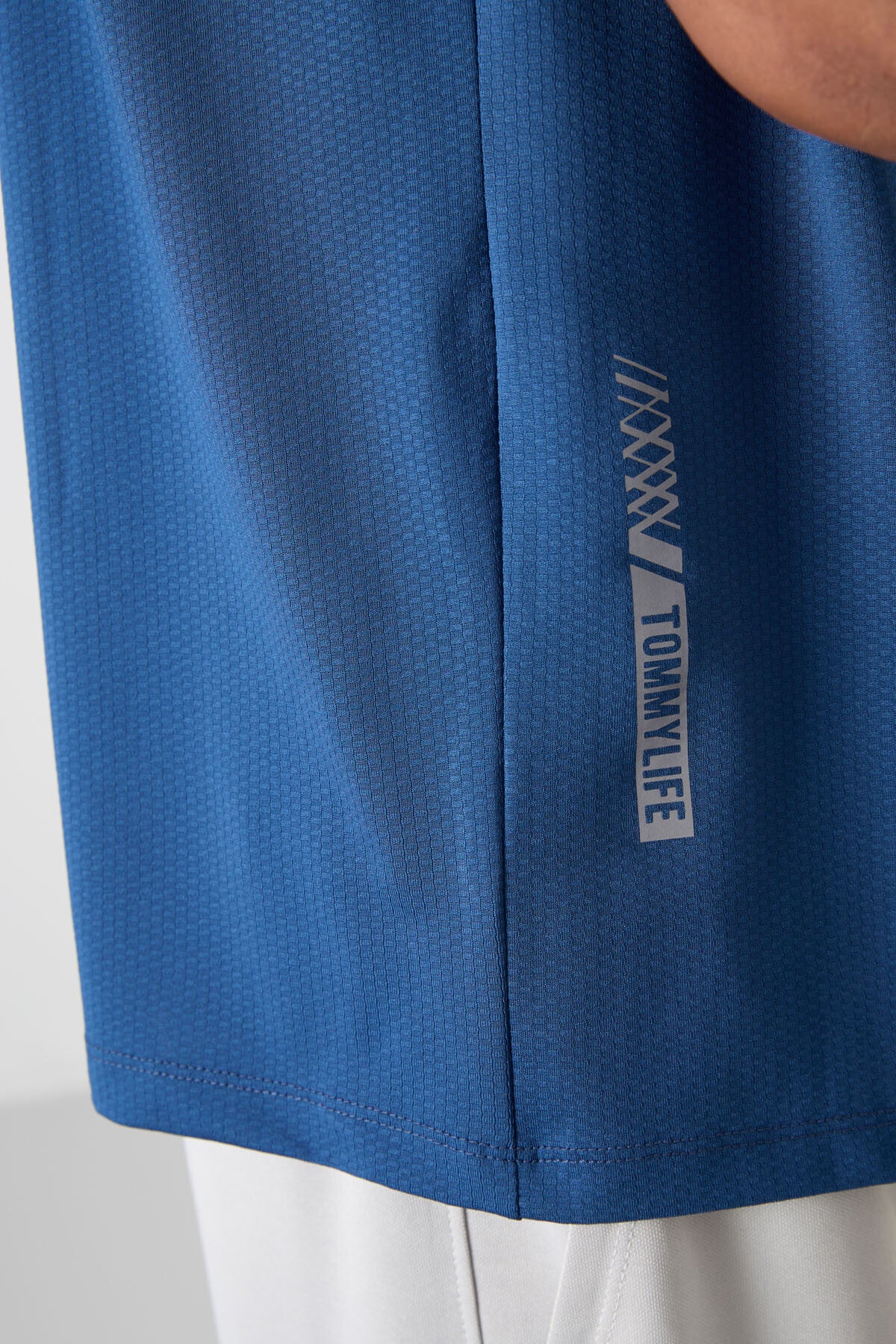 Parlament Nefes Alan Dokulu İnce Esnek Standart Fit Erkek Performans T-Shirt - 88388