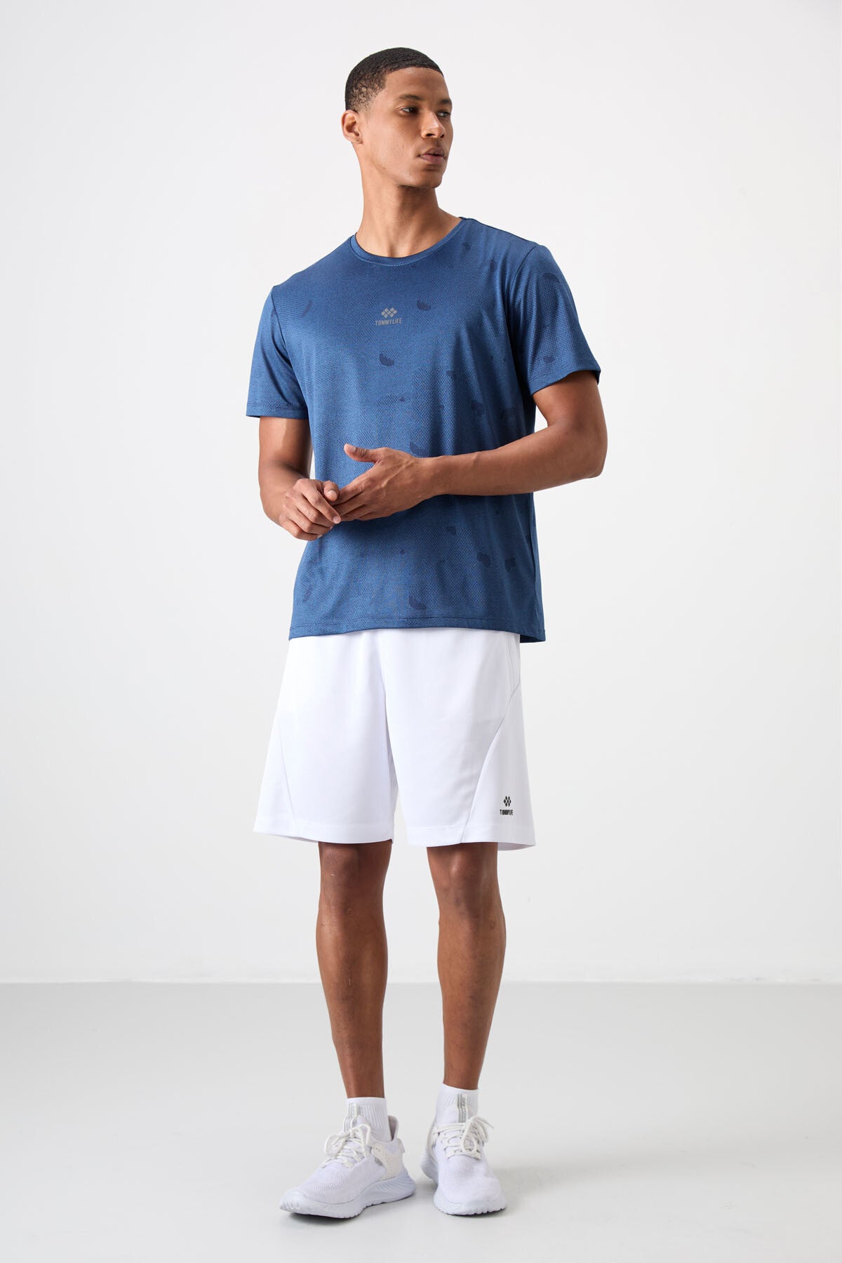 Parlament Nefes Alan Jakarlı İnce Esnek Standart Fit Erkek Performans T-Shirt - 88397