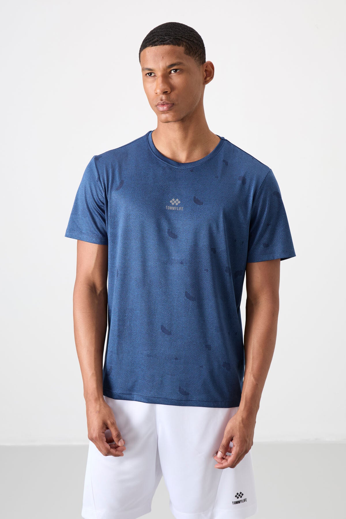 Parlament Nefes Alan Jakarlı İnce Esnek Standart Fit Erkek Performans T-Shirt - 88397