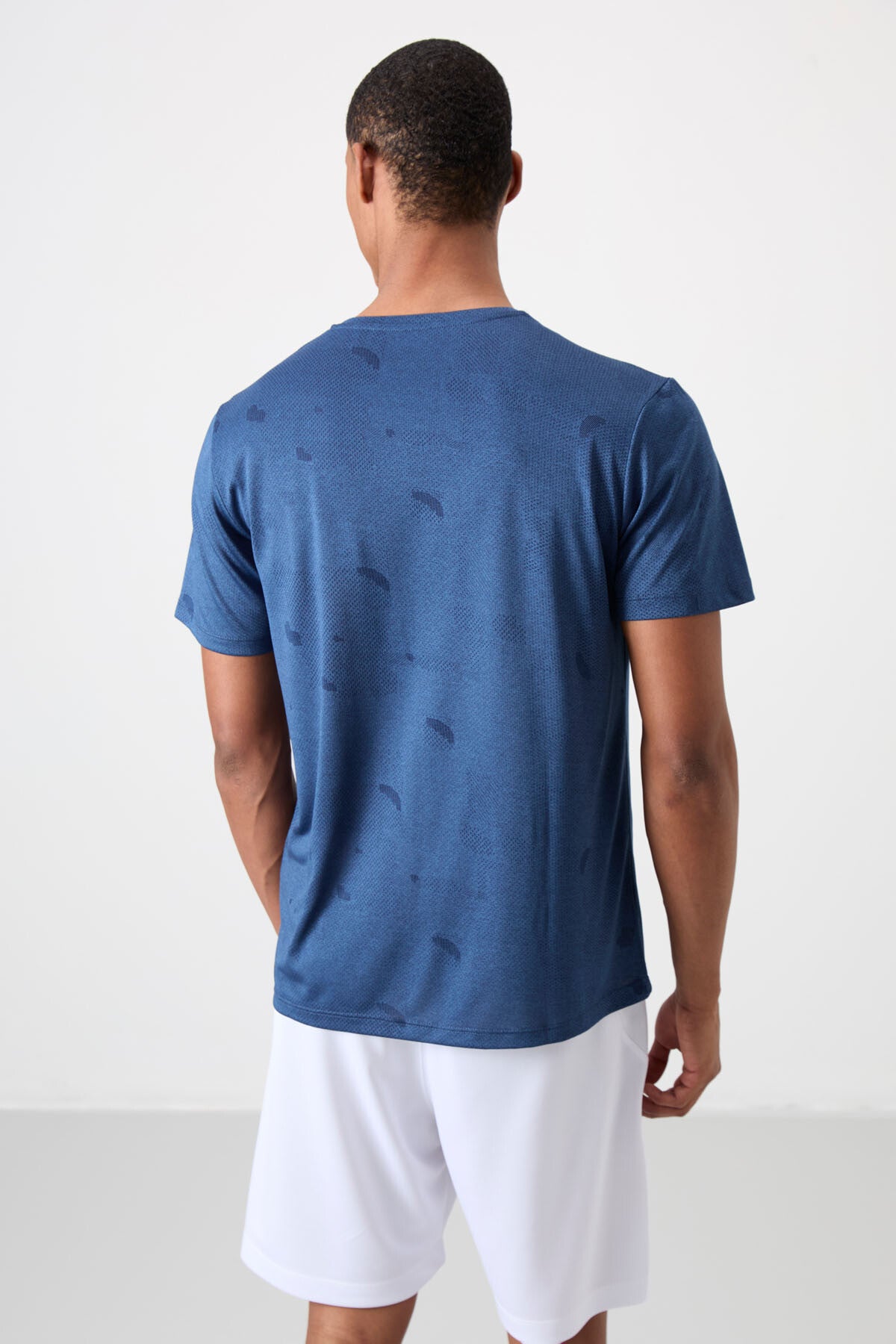 Parlament Nefes Alan Jakarlı İnce Esnek Standart Fit Erkek Performans T-Shirt - 88397