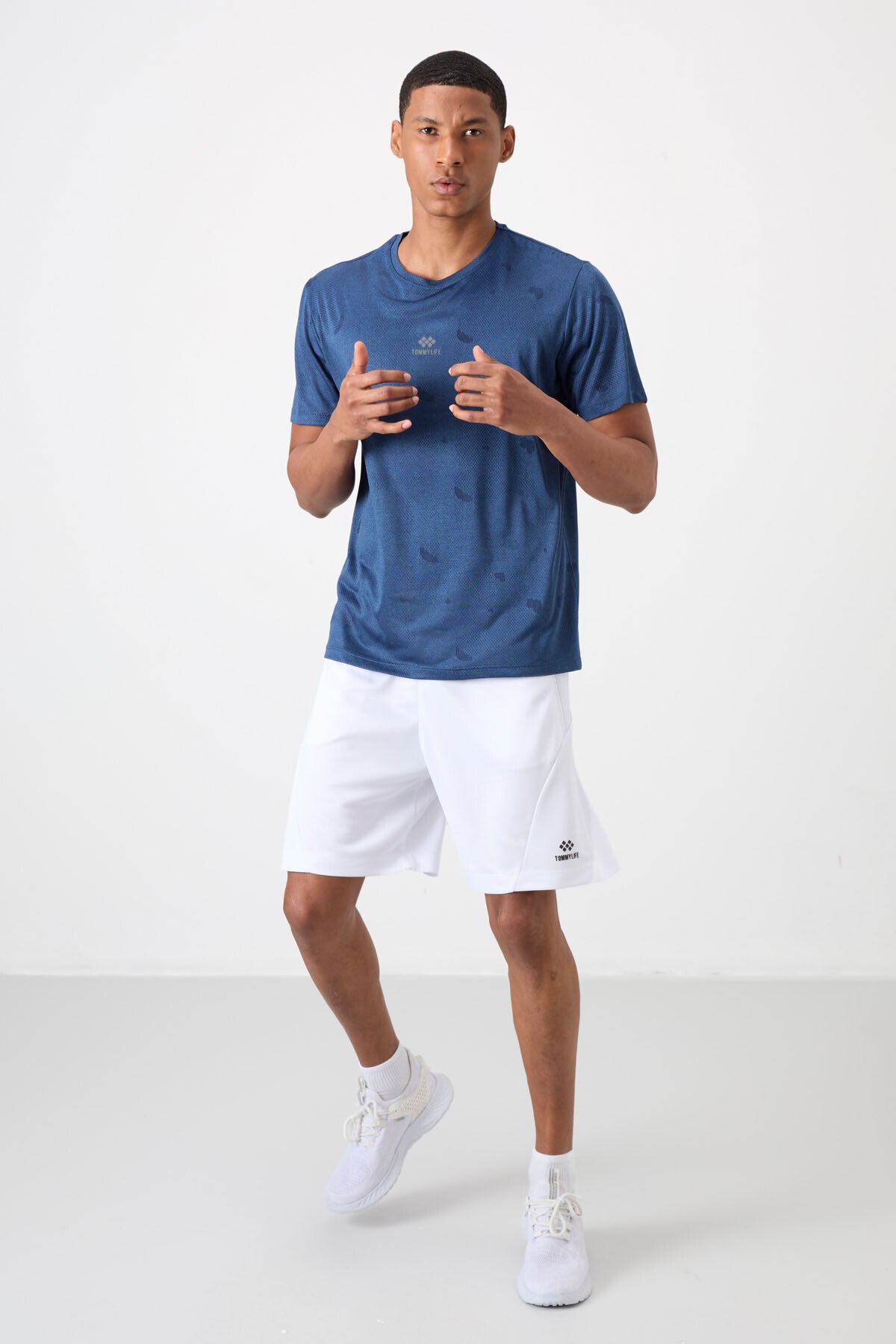 Parlament Nefes Alan Jakarlı İnce Esnek Standart Fit Erkek Performans T-Shirt - 88397