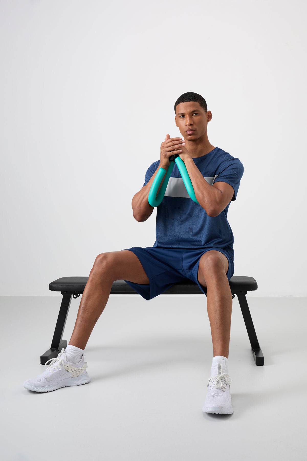 Parlament Nefes Alan Jakarlı İnce Esnek Standart Fit Erkek Performans T-Shirt - 88398