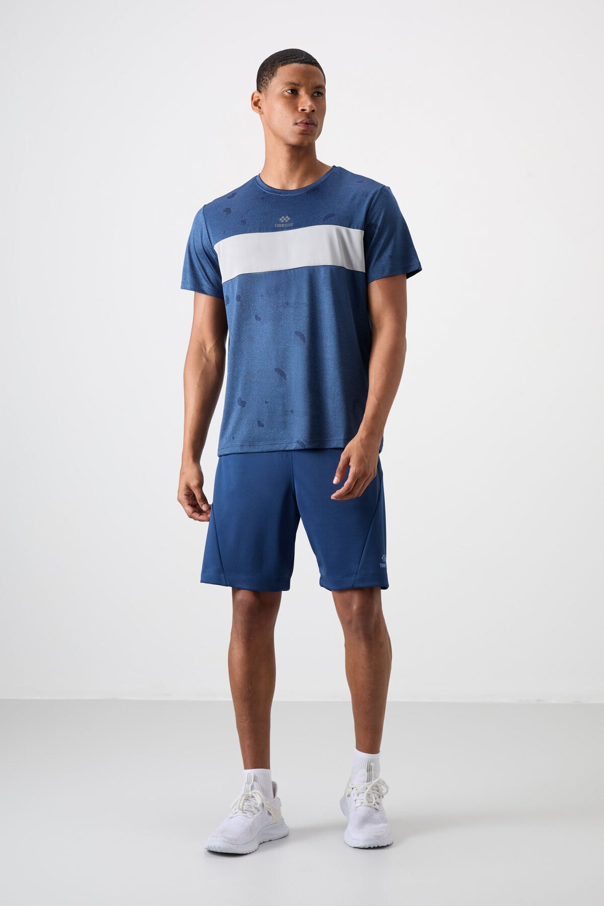 Parlament Nefes Alan Jakarlı İnce Esnek Standart Fit Erkek Performans T-Shirt - 88398