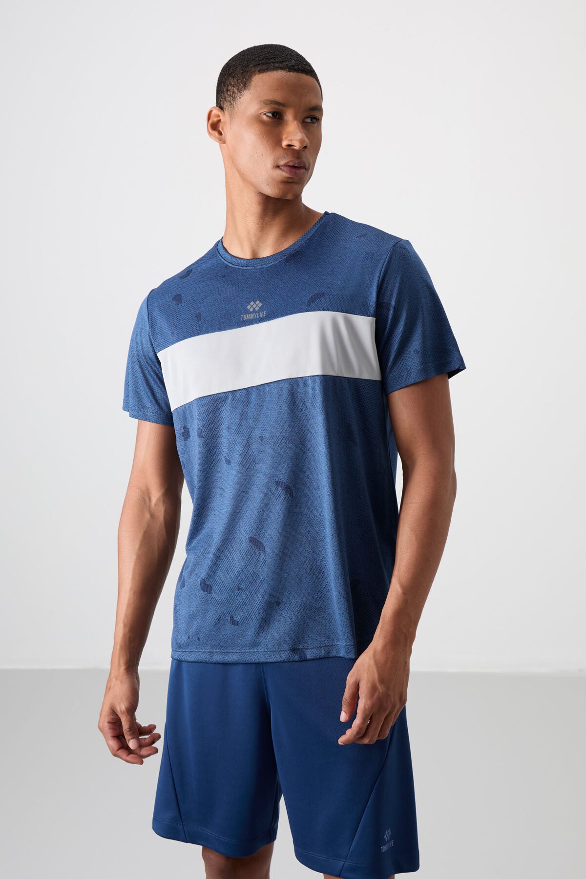 Parlament Nefes Alan Jakarlı İnce Esnek Standart Fit Erkek Performans T-Shirt - 88398