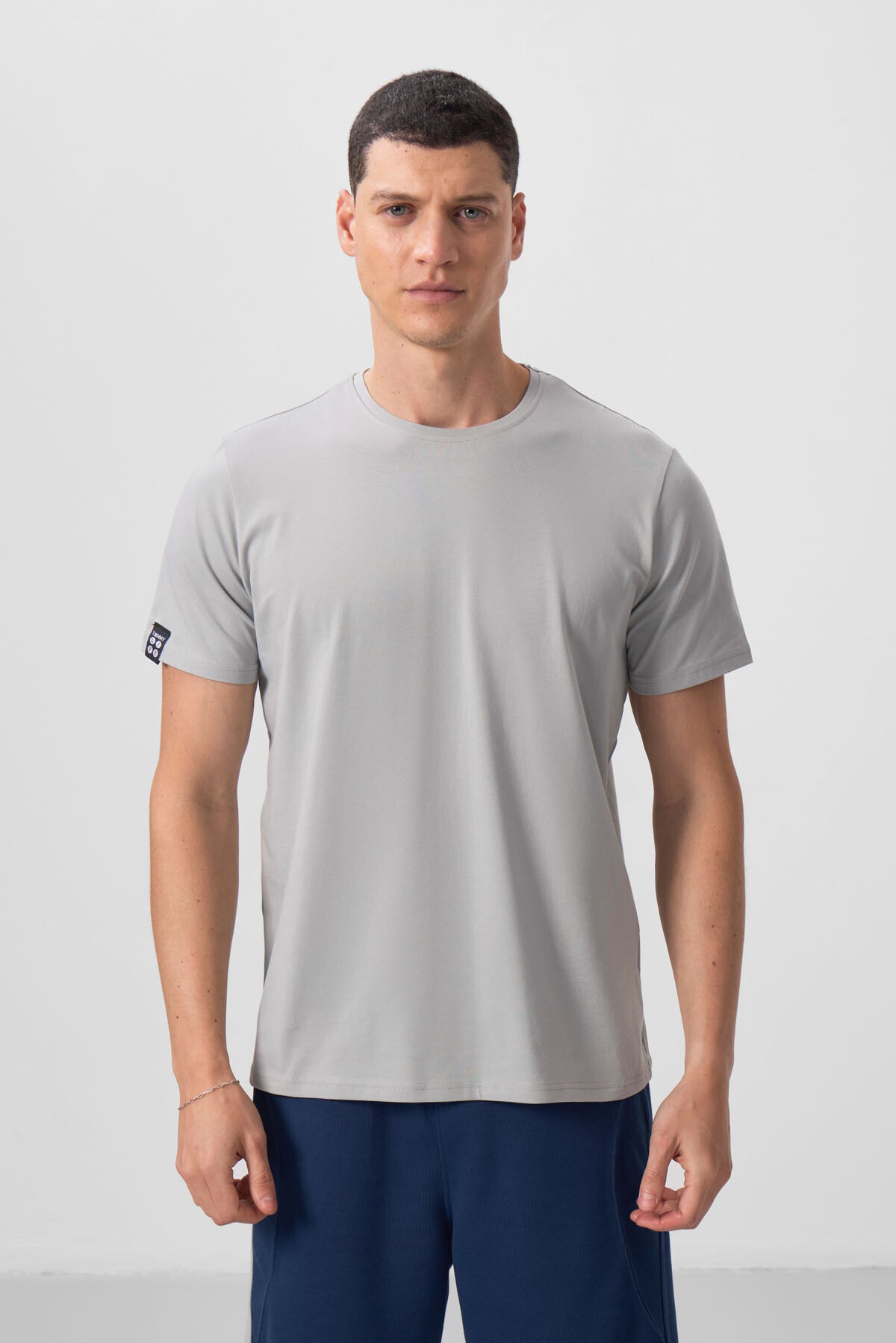 Taş Erkek Basic Kısa Kol Standart Kalıp O Yaka T-shirt - 87911