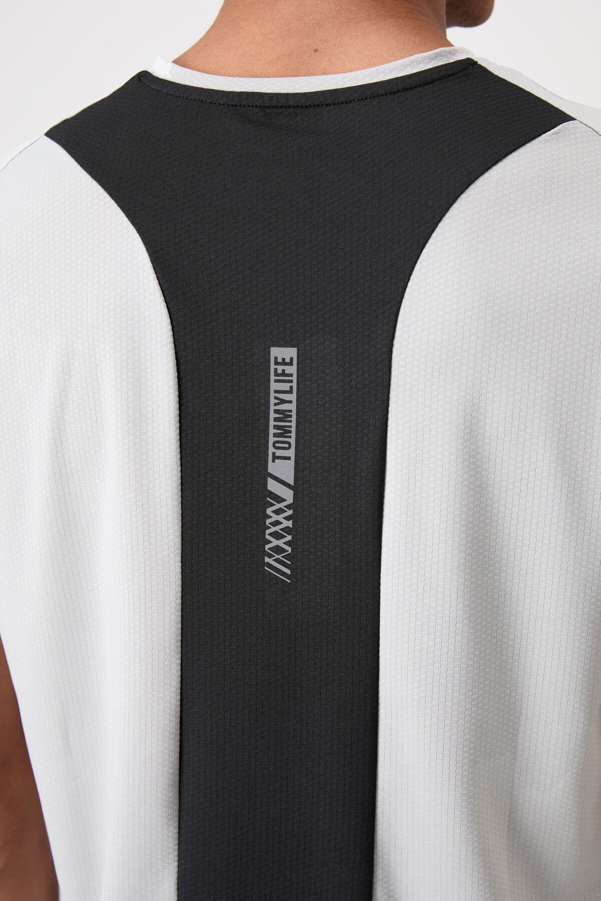 Taş Nefes Alan Dokulu İnce Esnek Standart Fit Erkek Performans T-Shirt - 88387