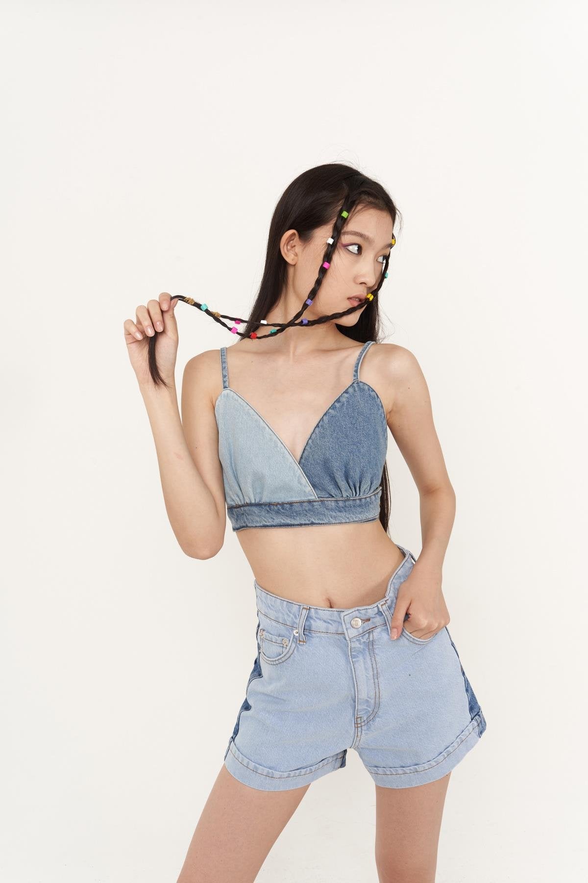 Yumi Büstiyer Mavi Mavi M