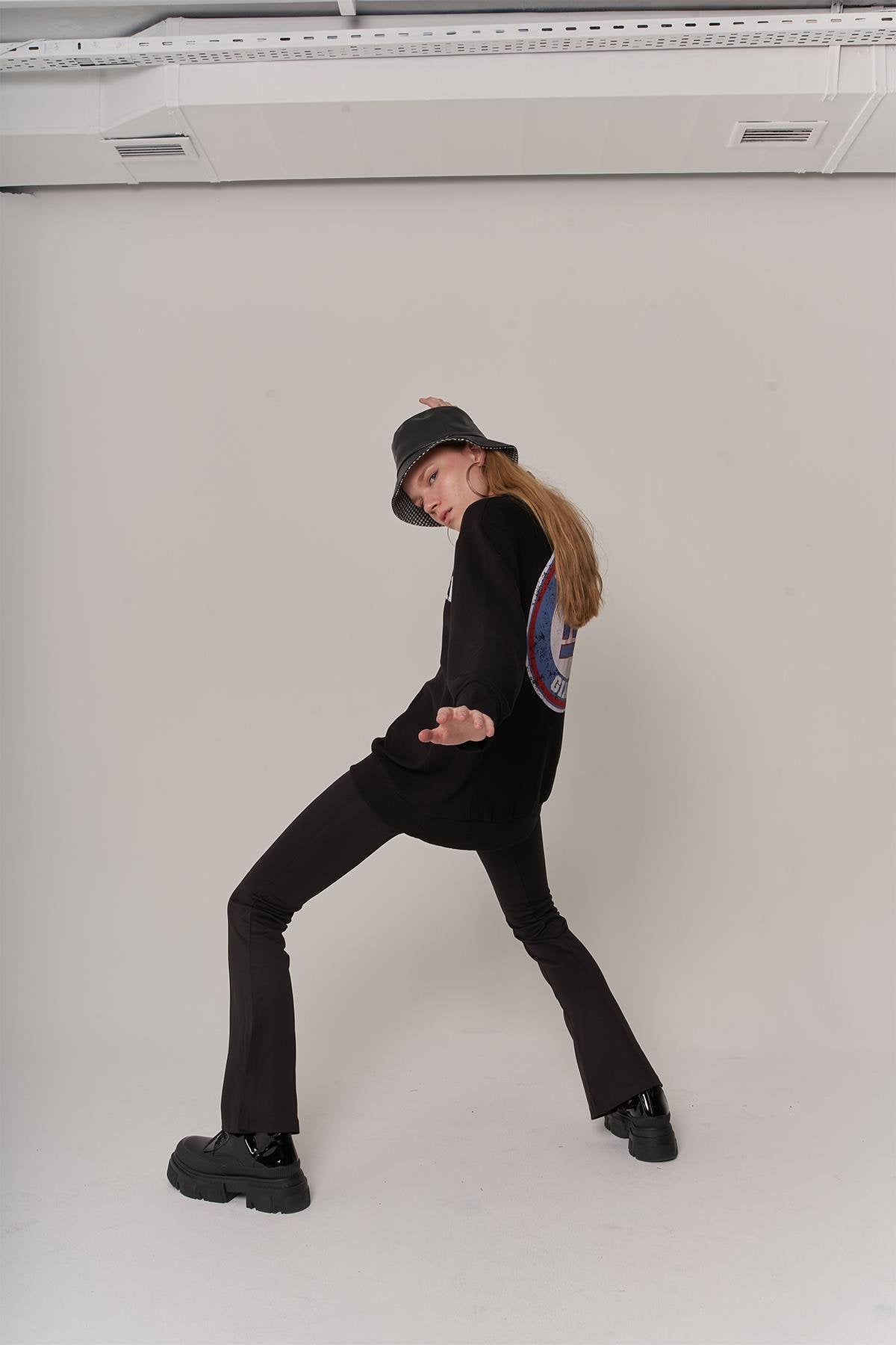 Queza Pantolon Siyah Siyah M