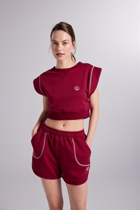 Rhode Şort Bordo