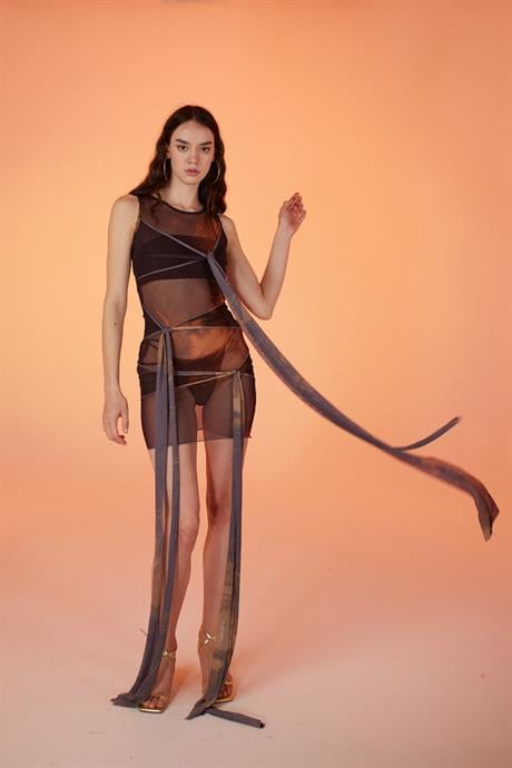Wrap Elbise Kahve