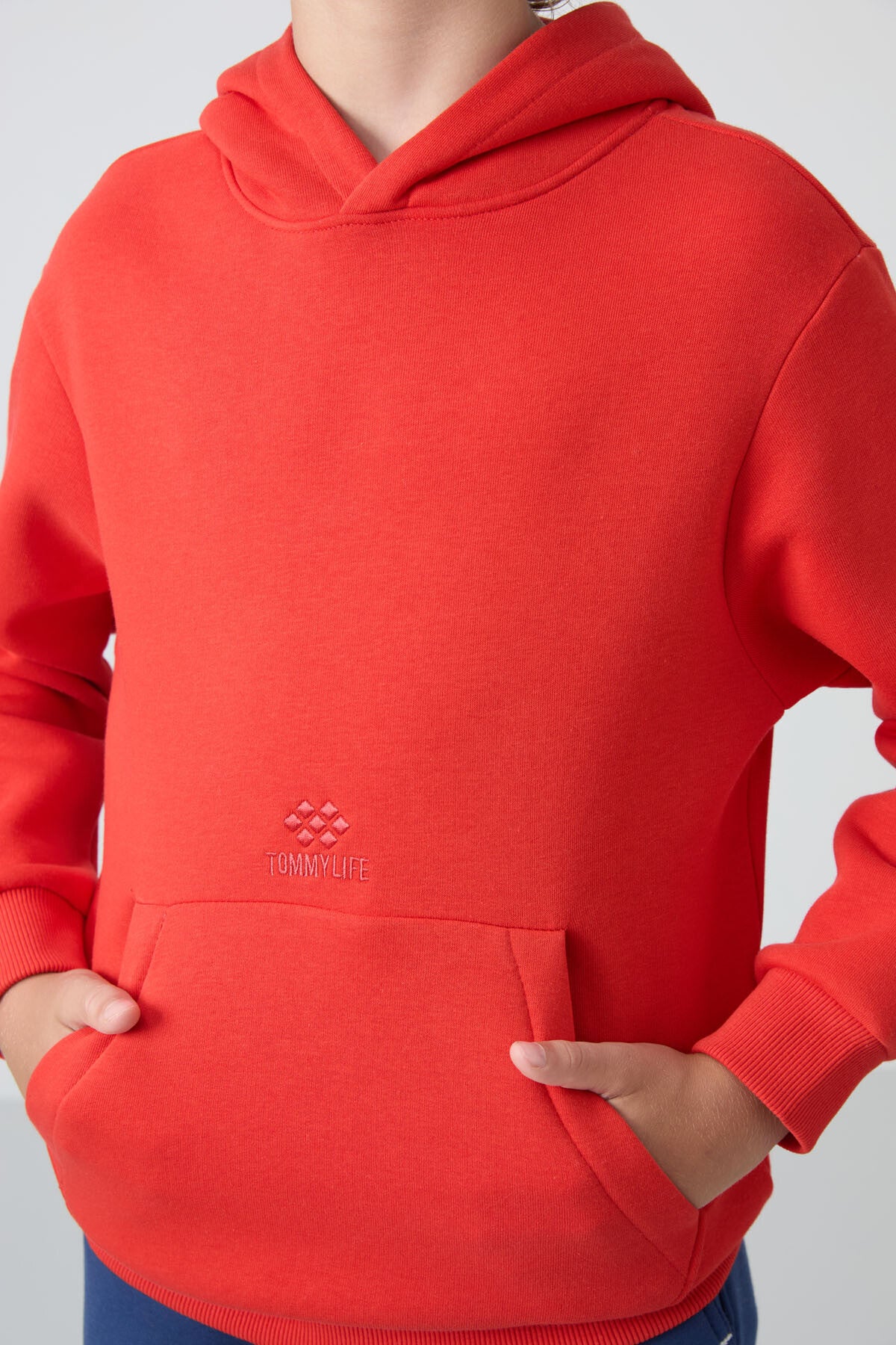 Fiesta Pamuklu Kalın İçi Tüylü Yumuşak Dokulu Standart Fit Baskılı Erkek Çocuk Sweatshirt - 11215