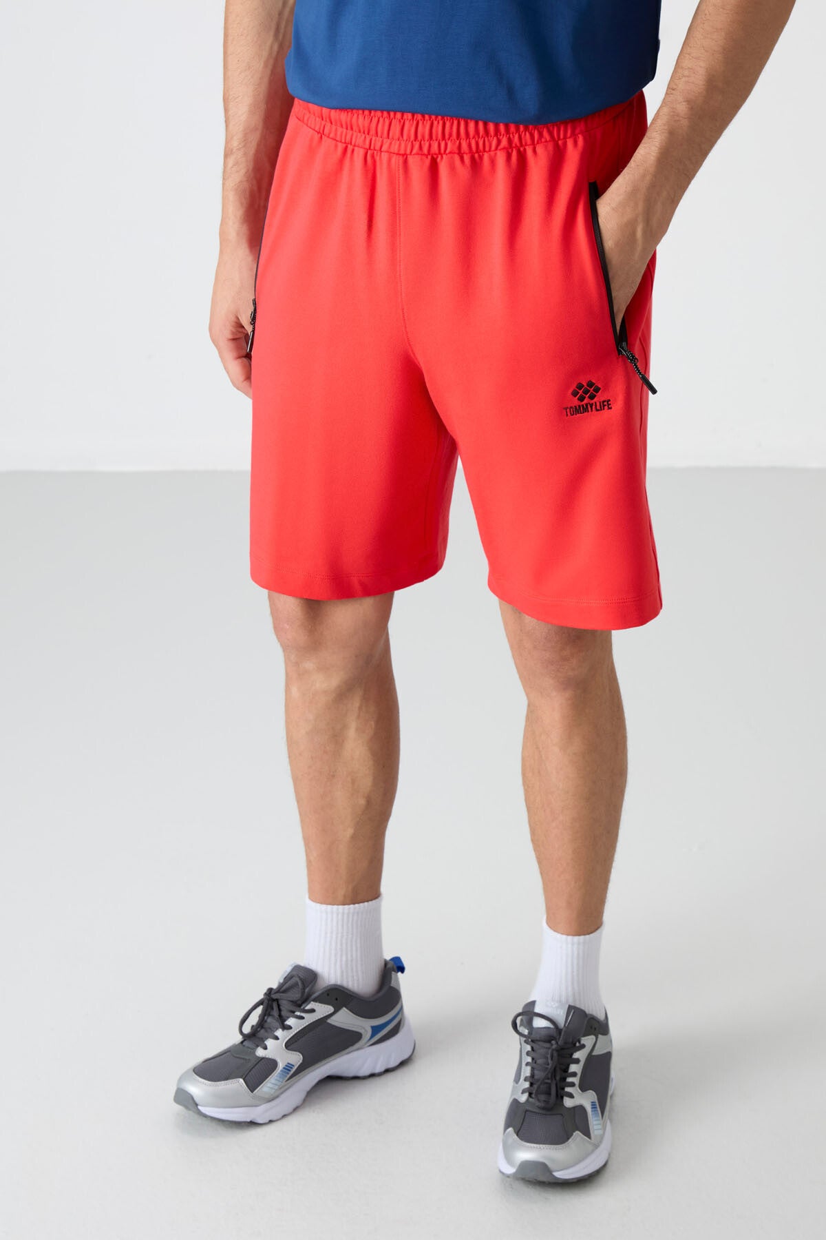 Fiesta Men's Shorts with Hidden Zipper, Back Pockets, Drawstring, Standard Fit - 81136