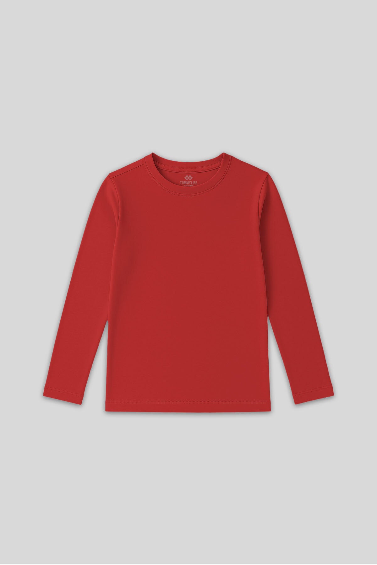 Fiesta O Yaka Standart Fit Basic Uzun Kollu Unisex Çocuk T-Shirt - 11329