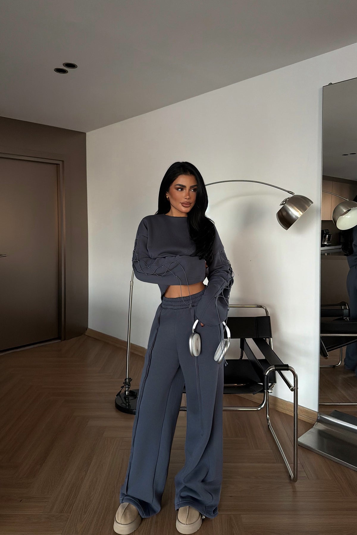 Füme Masego Eşofman Takımı ATE-4094