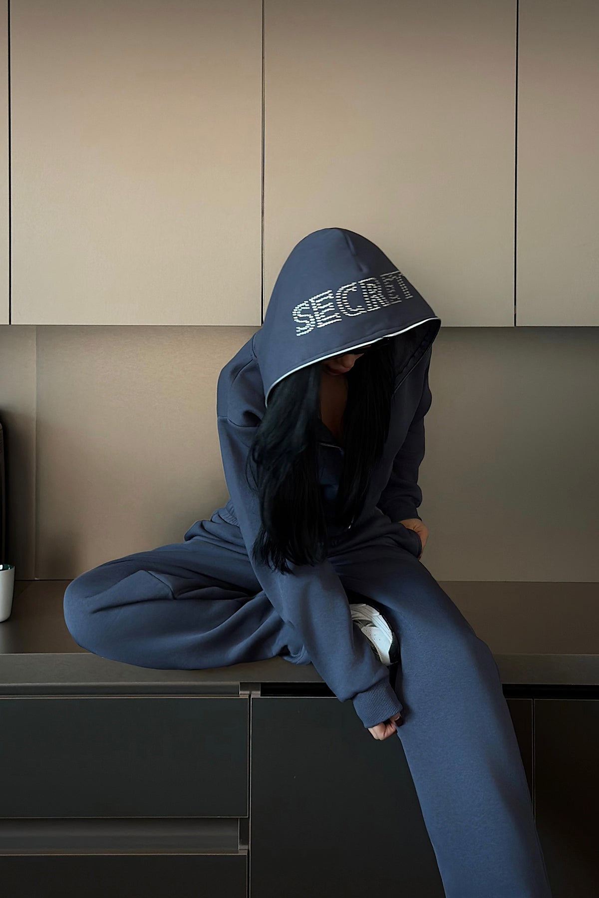 Füme Jayla eşofman takımı ATE-4157