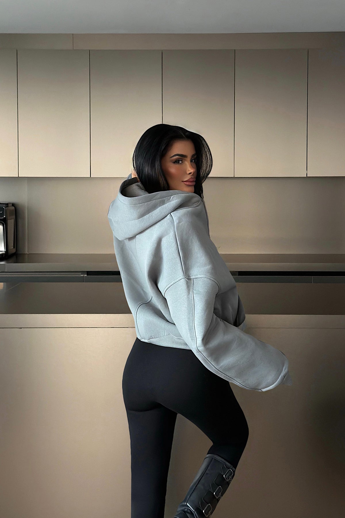 Füme Madisyn Hırka ATE-2366