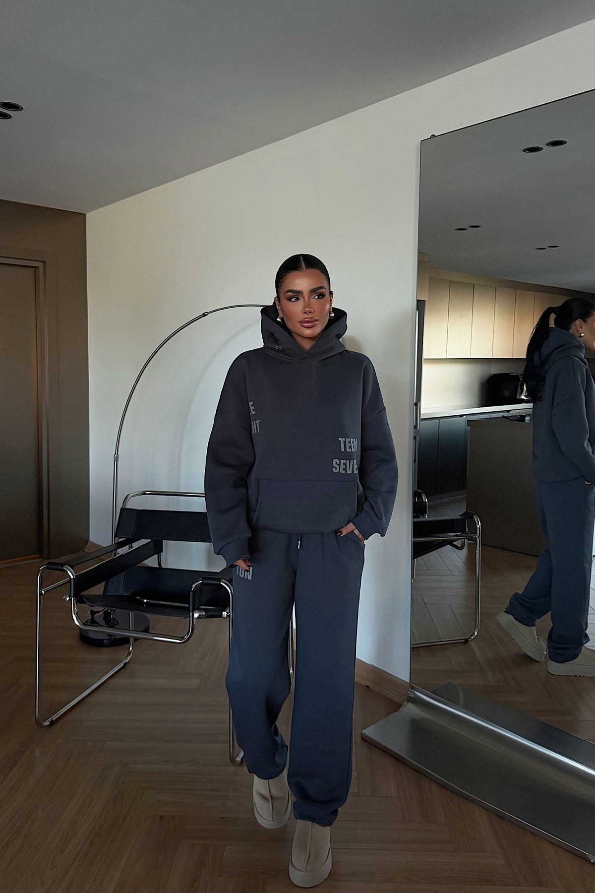 Füme Darcey Eşofman Takım ATE-3715