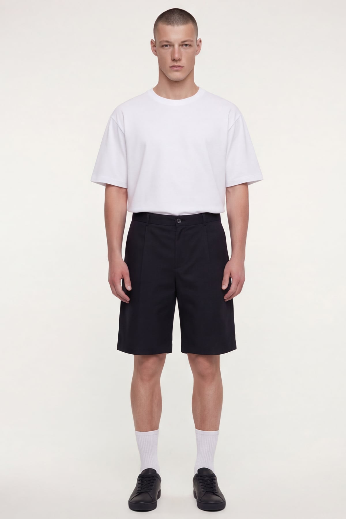 Siyah ALONZO - SHORTS