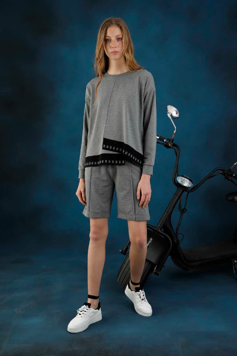 20660 Kadın Şort Takım