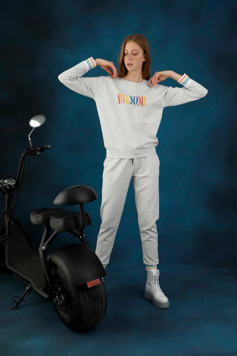 20668 Kadın Pantolon Takım