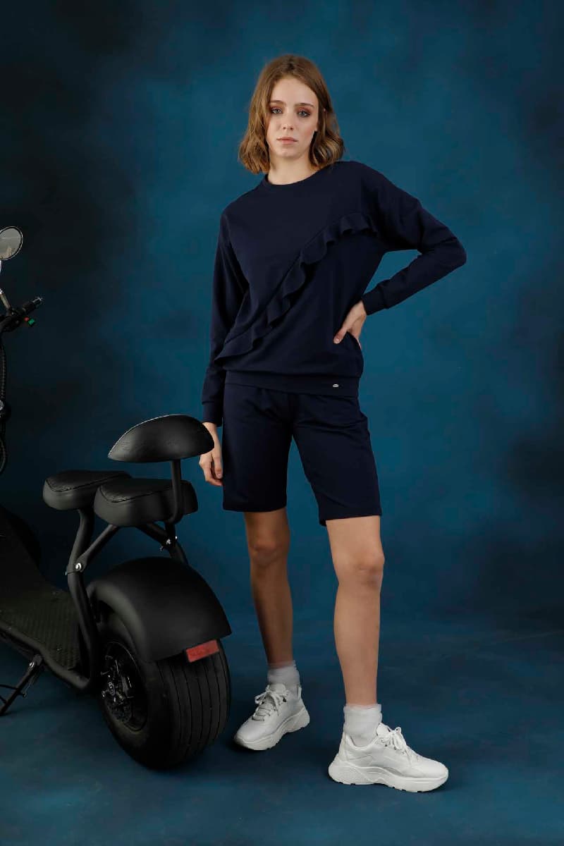 20682 Kadın Şort Takım