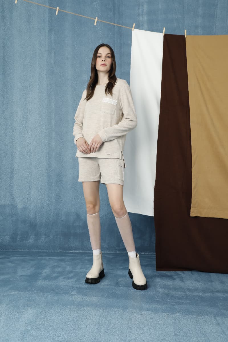 20716 Kadın Şort Takım