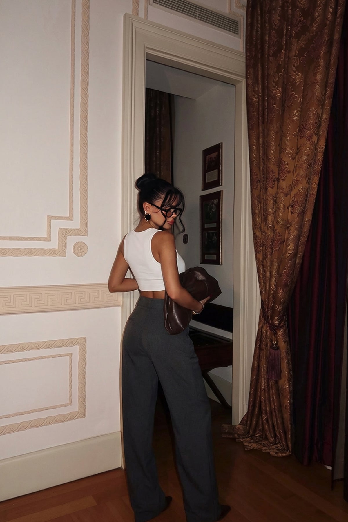 Gri Kyota Cep Detaylı Pantolon ATE-2288