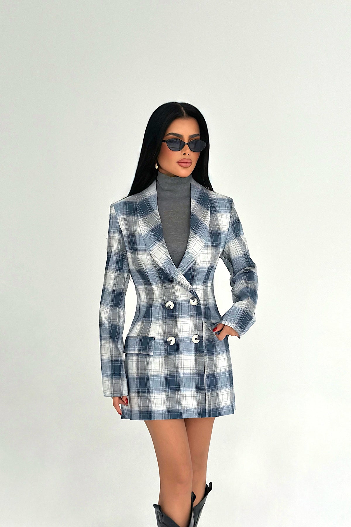 Trinni Ekose Ceket ATE-3899