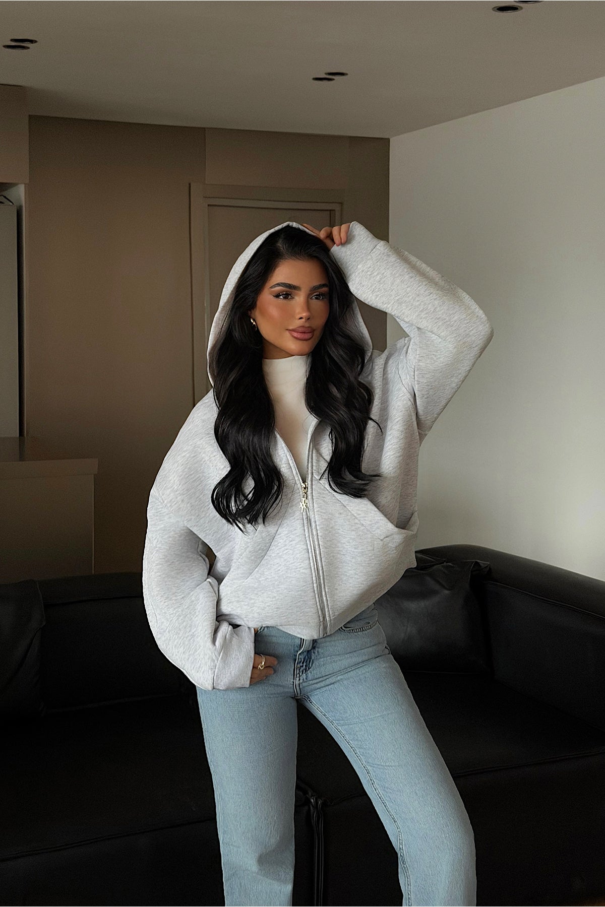 Gri Madisyn Hırka ATE-2368