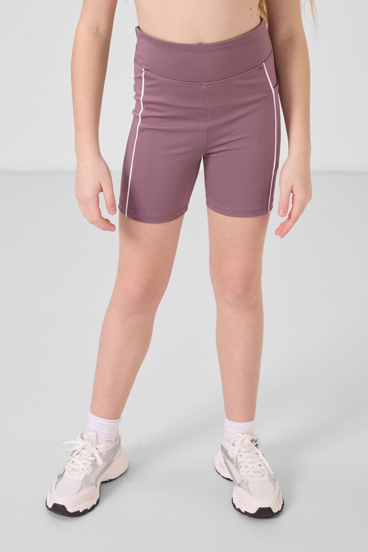 Gül Kurusu Esnek Standart Fit Basic Performans Kız Çocuk Tayt - 75189