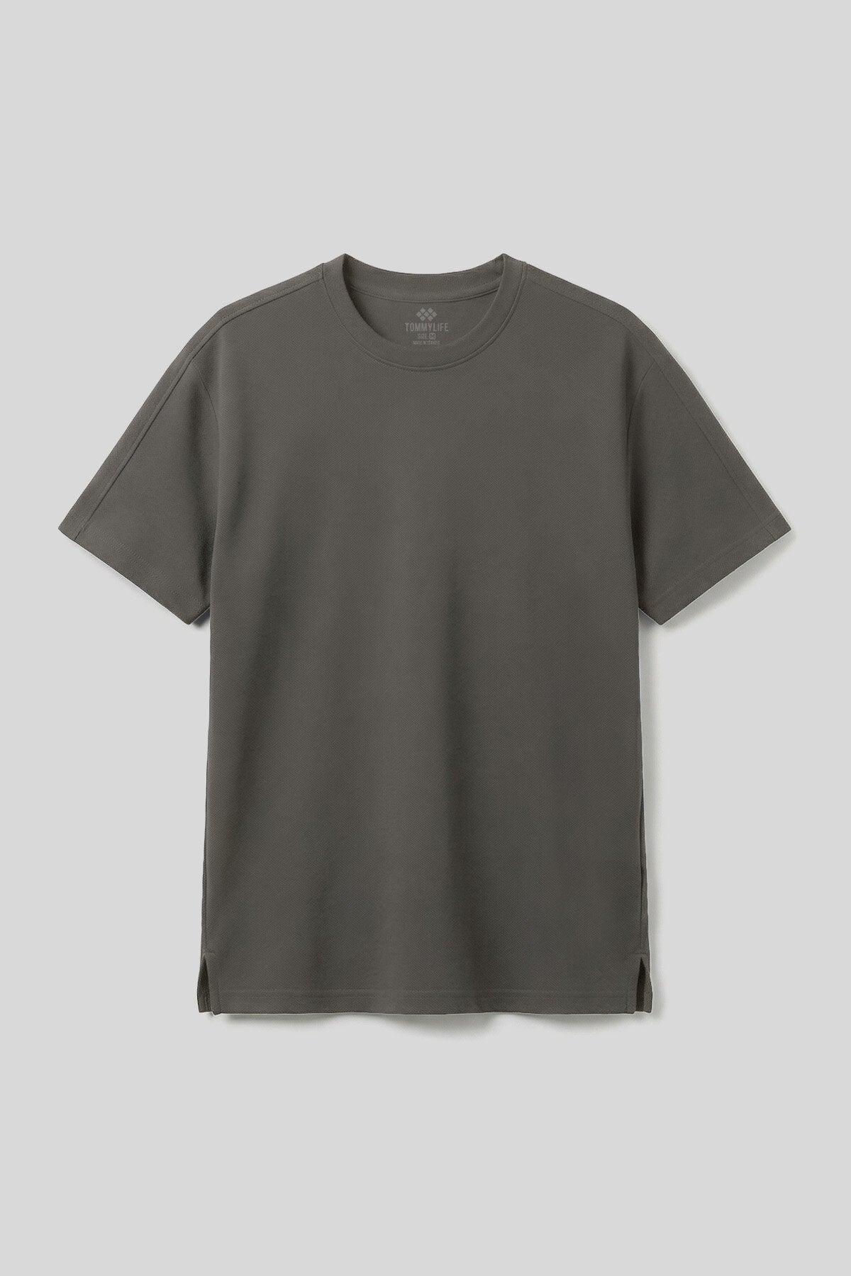 Haki Rahat Form Esnek Nefes Alabilir Erkek T-Shirt - 88495