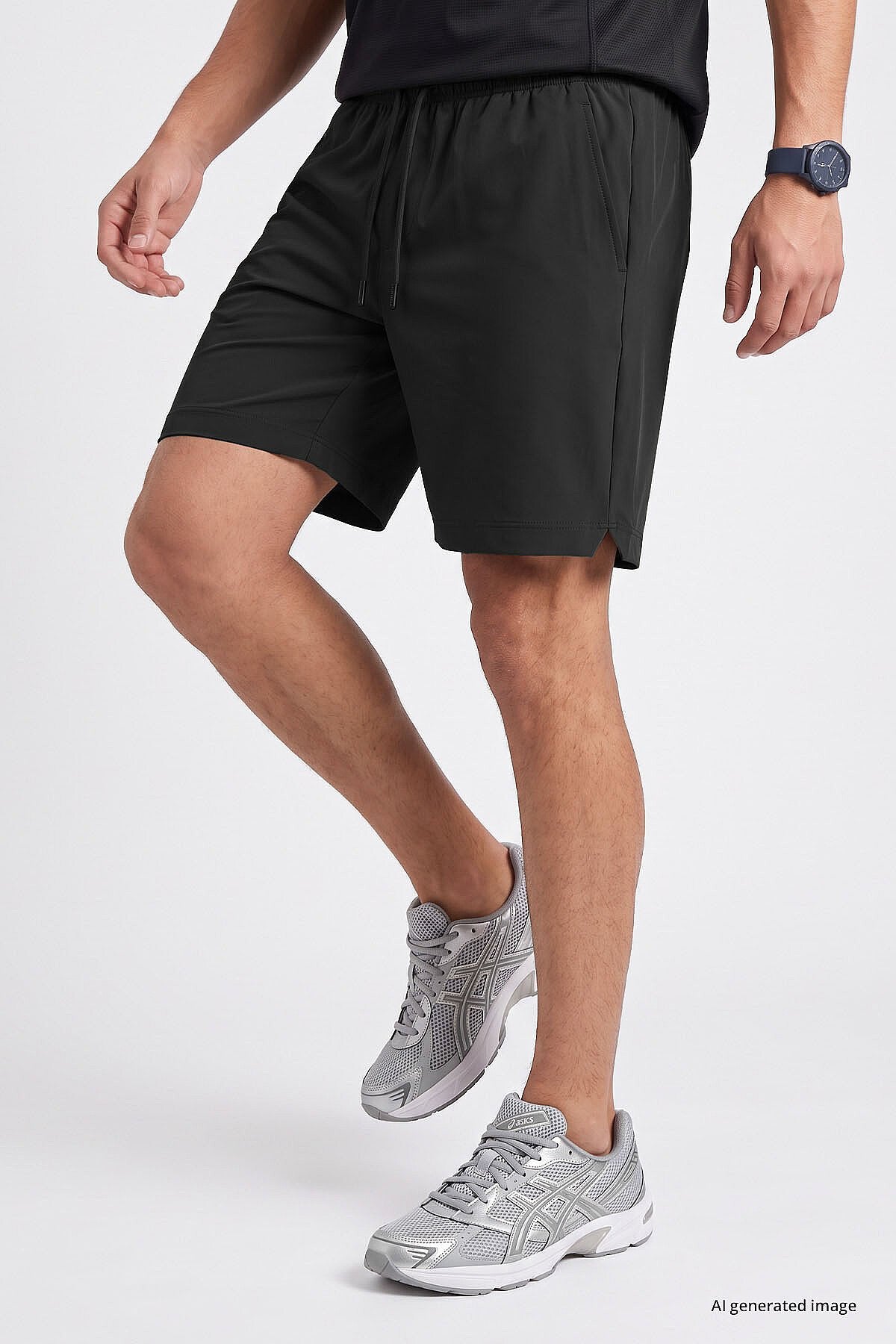 Haki Standart Fit Erkek Performans Şort - 81315