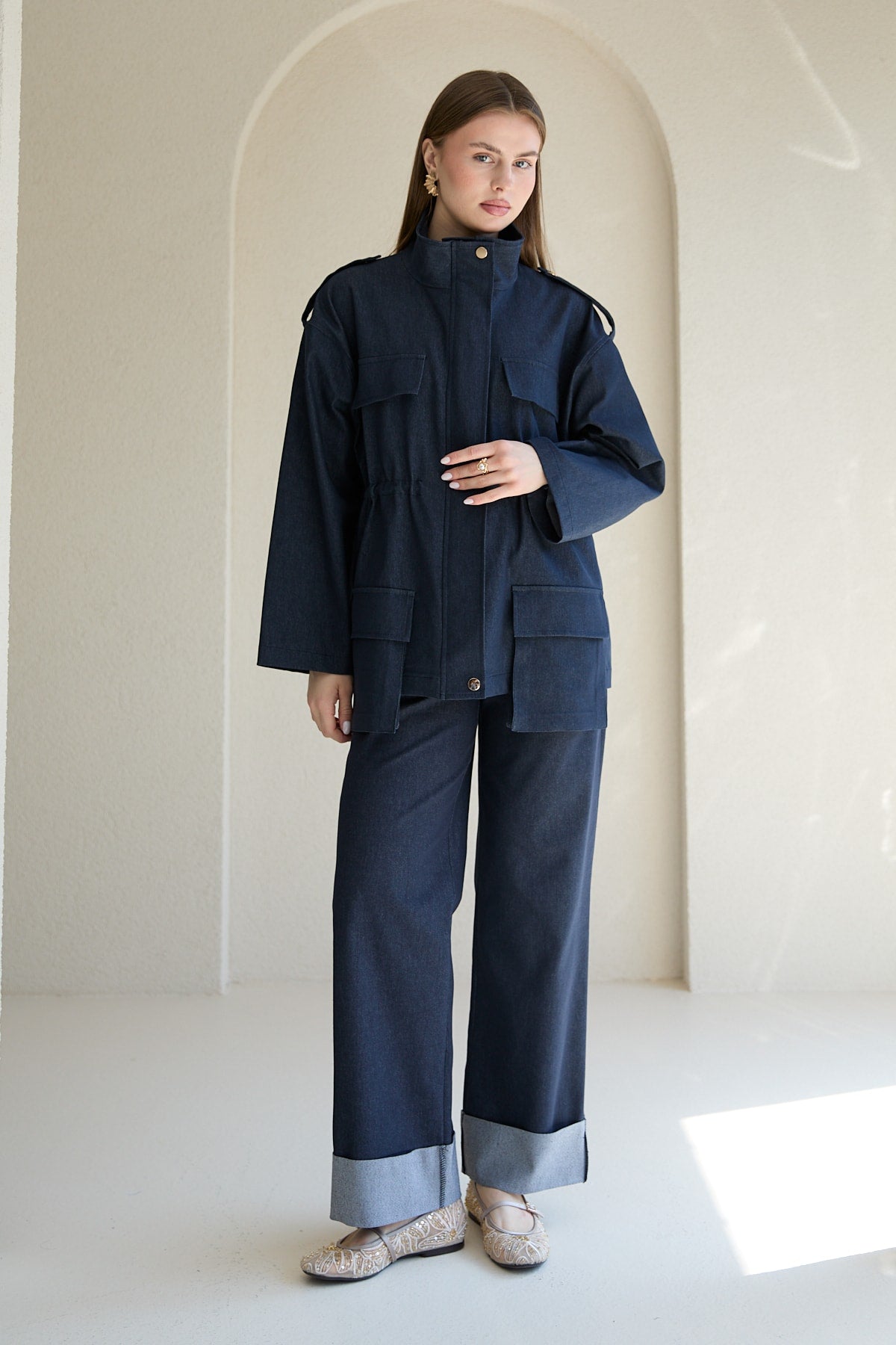Denim Cepli Takım 32-2770